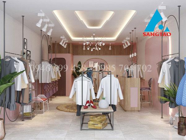 Địa chỉ thiết kế cửa hàng quần áo giá rẻ tại hcm