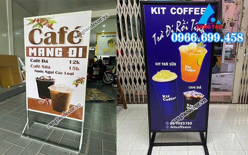 Bảng Hiệu Cafe Mang Đi Đẹp – Thiết Kế & Thi Công Trọn Gói