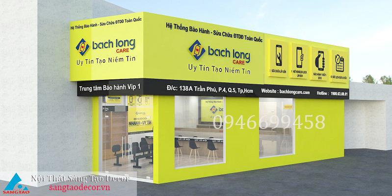 Thiết kế và thi công Bạch Long Mobile chi nhánh Trần Phú