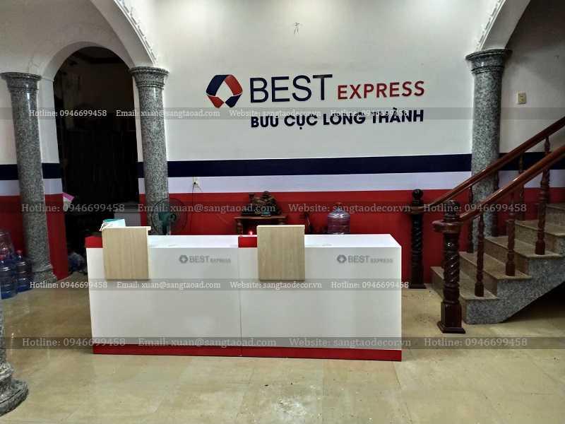 Thiết kế và thi công Best Express bưu cục Long Thành