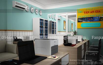 Thiết kế nội thất văn phòng Tấn An Gia