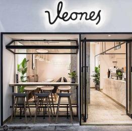 Thiết kế thi công quán cafe Veones