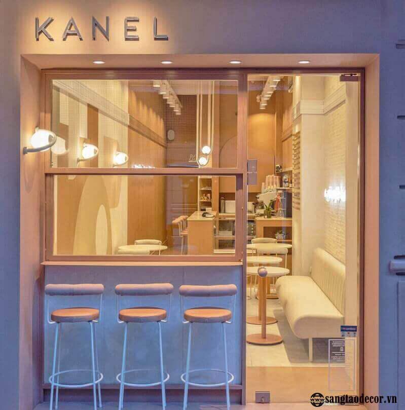 Thiết kế thi công quán cafe Kanel