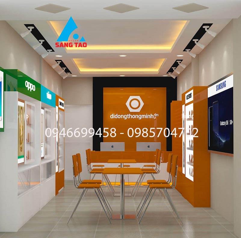 Thiết kế thi công shop điện thoại NT00798