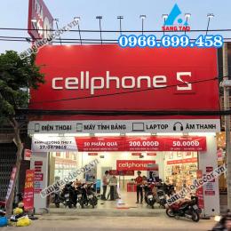 Mẫu shop điện thoại hiện đại 