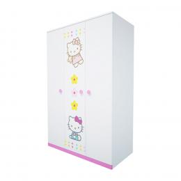 Tủ quần áo trẻ em hình Hello Kitty IBIE 1m6