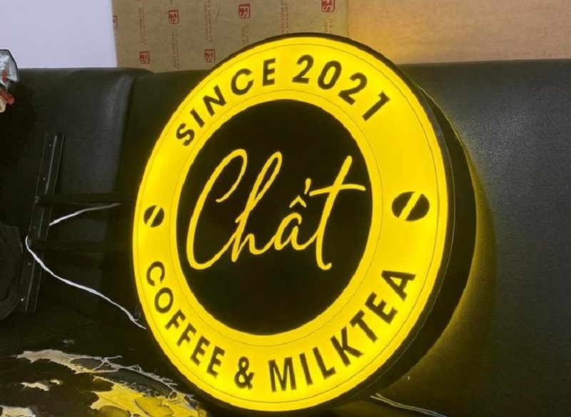 bảng hiệu cafe mang đi