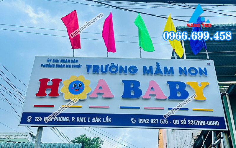 bảng hiệu trường học là gì