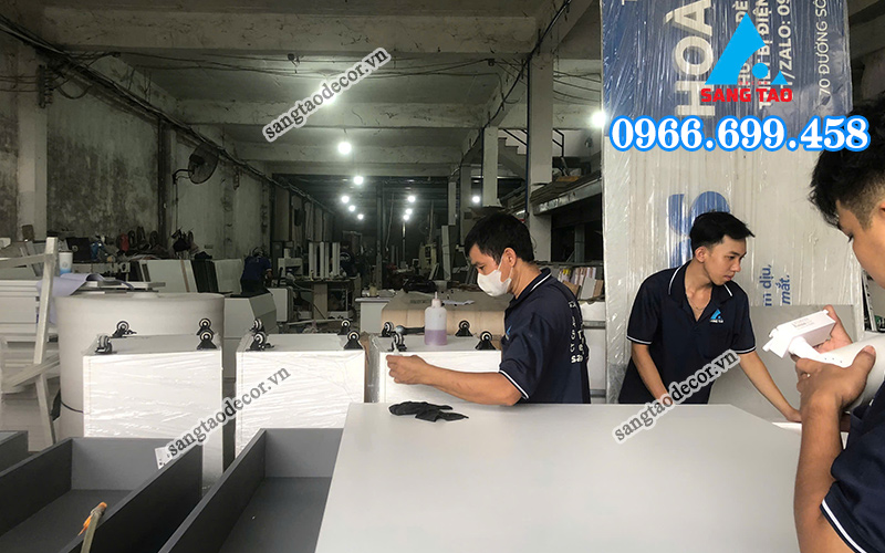 xưởng thi công bảng hiệu trường học