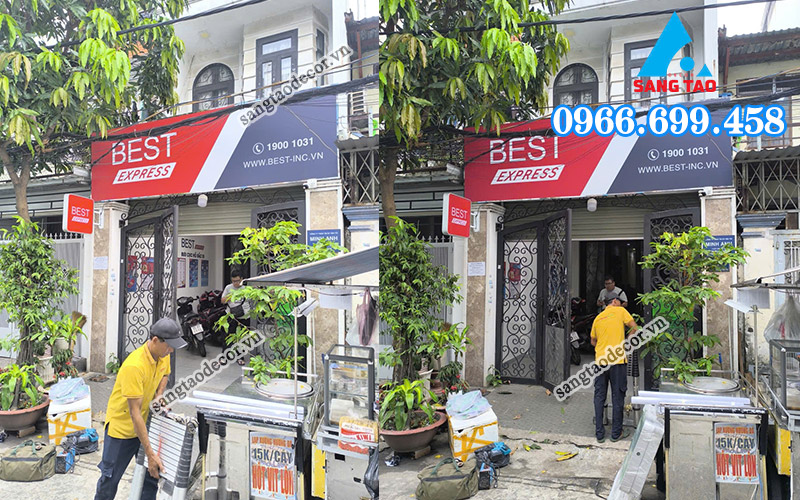 Bảng giá thi công bảng hiệu quảng cáo