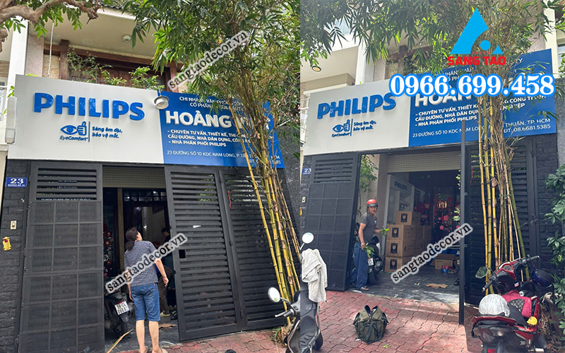 yếu tố ảnh hưởng tới bảng giá thi công bảng hiệu 