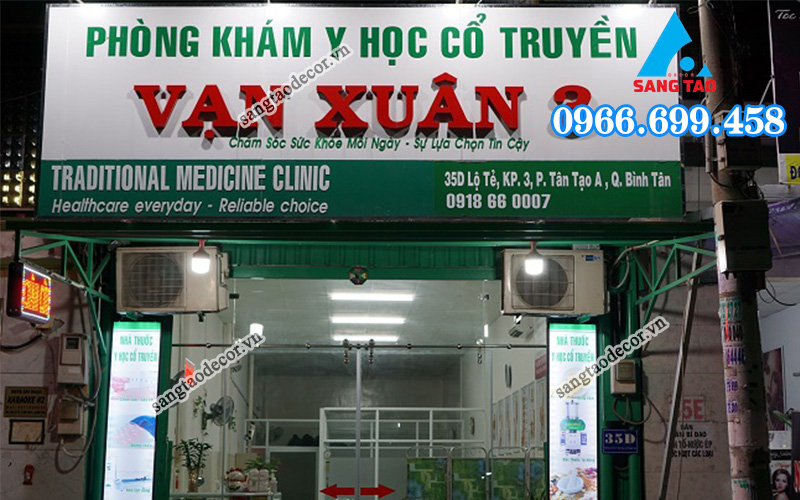 lưu ý về bảng hiệu phòng khám