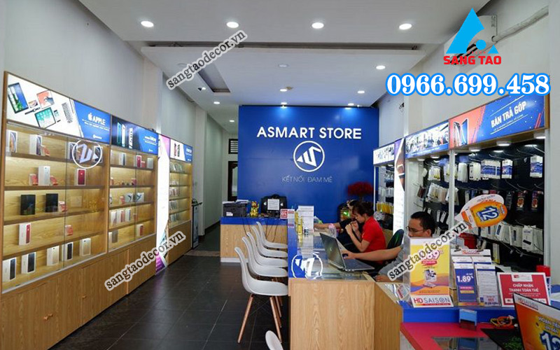 thi công shop Đà Nẵng 