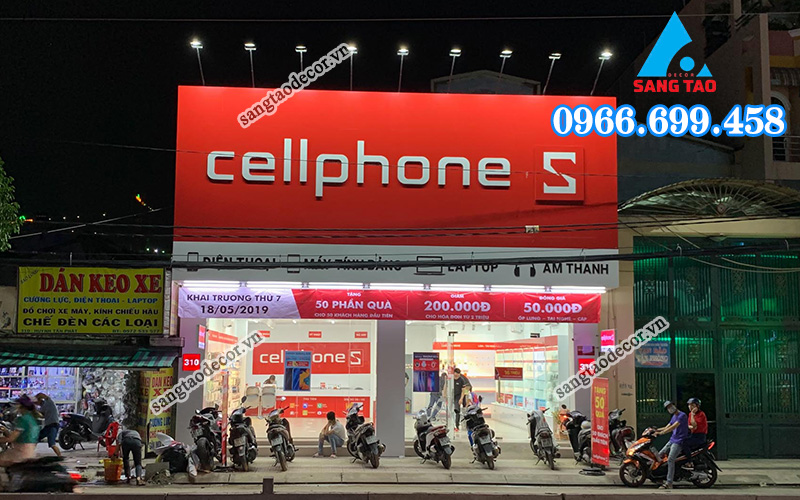 mẫu thi công shop tại đà nẵng