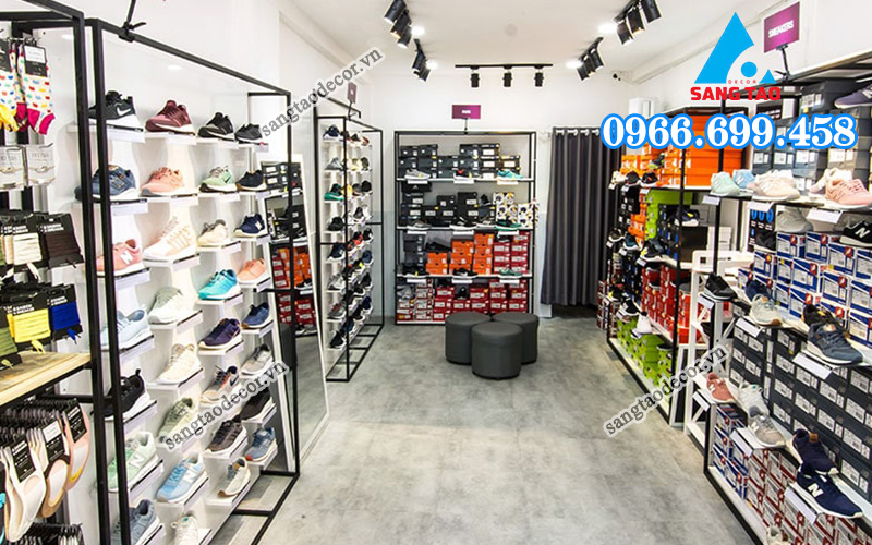 thi công shop giày thể thao