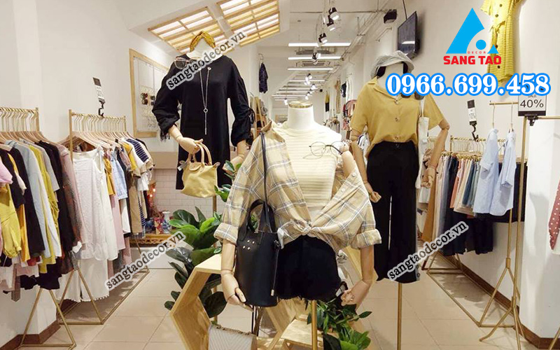 thi công shop quần áo nữ tại Hà Nội