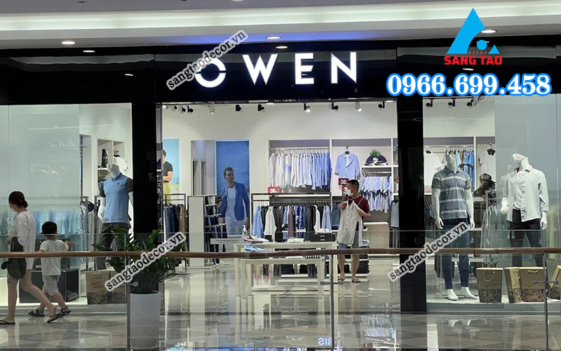 thi công shop tại Hà Nội