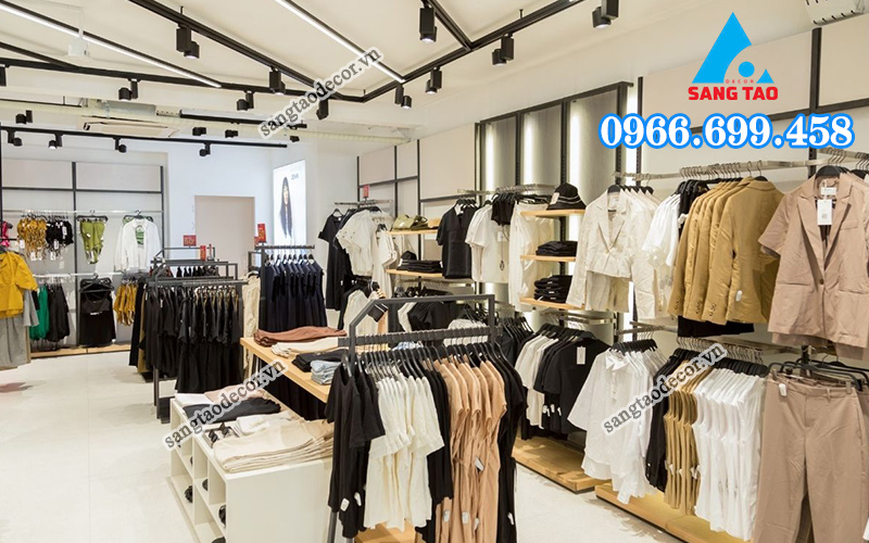 Dịch vụ thi công shop Hà Nội chuyên nghiệp