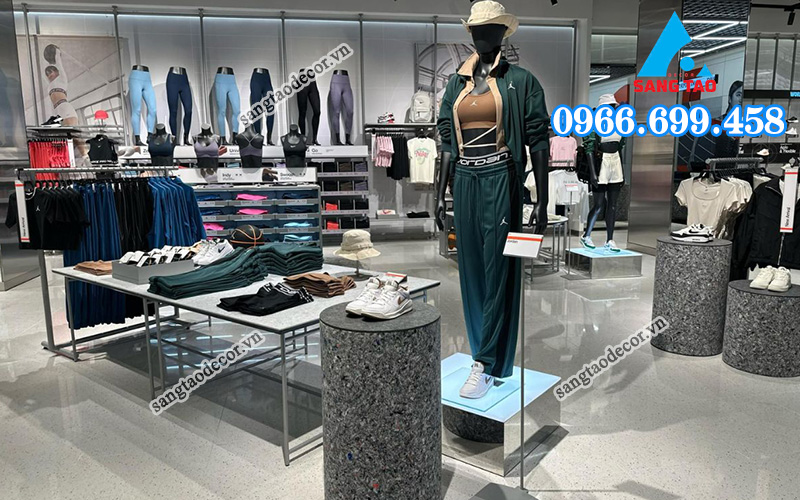 thi công shop trong trung tâm thương mại