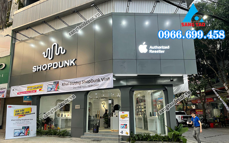 Học cách Apple Store thiết kế shop điện thoại nhỏ