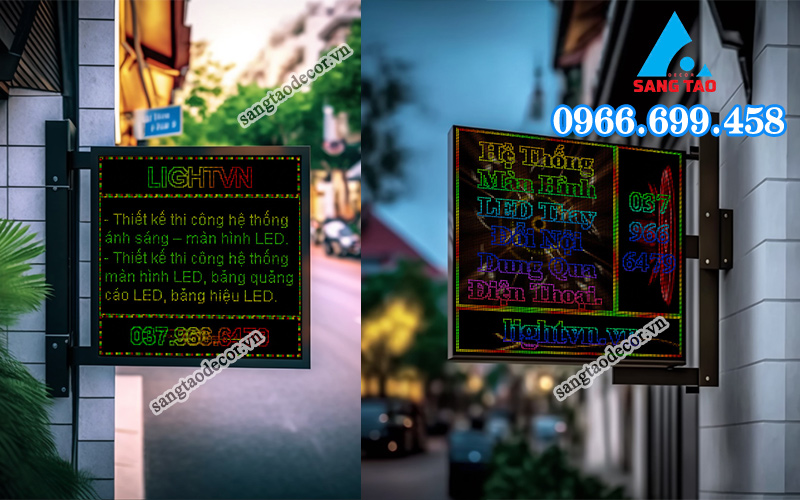 bảng hiệu đèn led