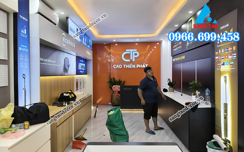 Dự án nội thất showroom Dreame Cao Thiên Phát tại Hà Đông, Hà Nội