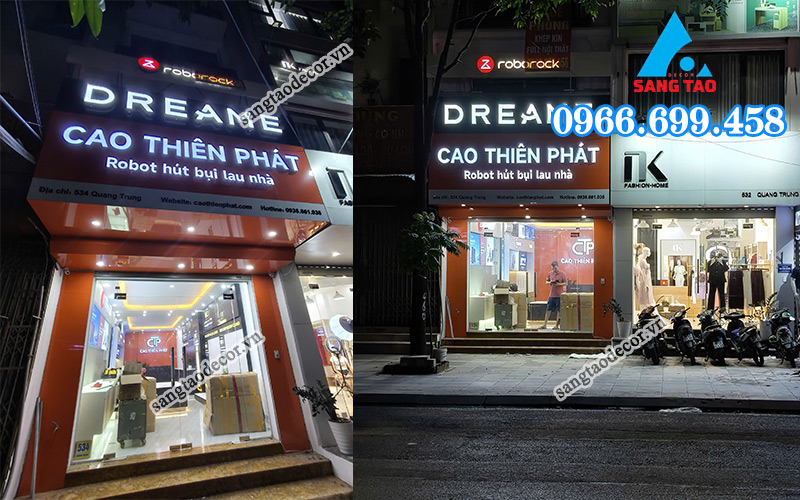Dự án nội thất showroom Dreame Cao Thiên Phát tại Hà Đông, Hà Nội