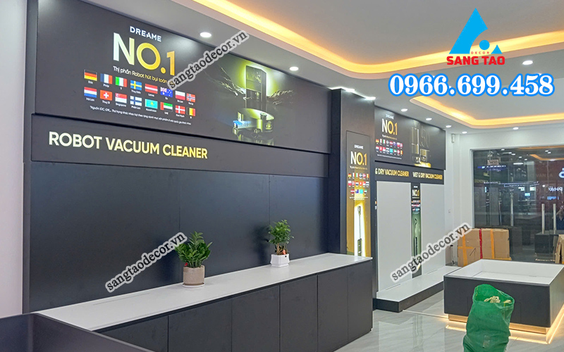 Dự án nội thất showroom Dreame Cao Thiên Phát tại Hà Đông, Hà Nội