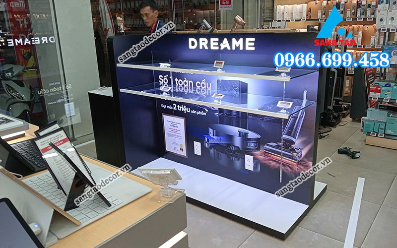 kệ quảng cáo Dreame 