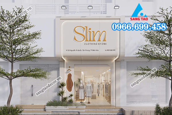 mẫu thiết kế shop thời trang