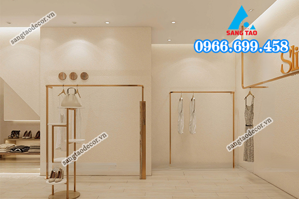 mẫu thiết kế shop thời trang nữ đẹp được Sáng Tạo Decor thiết kế