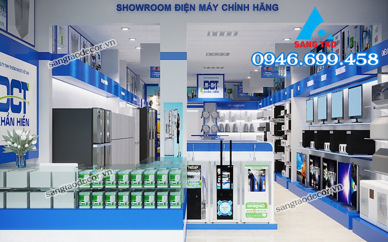 Mẫu showroom điện máy