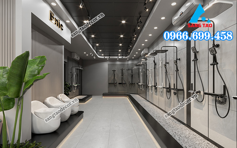 Mẫu showroom nội thất phòng tắm Enic