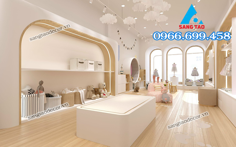 thiết kế thi công nội thất showroom