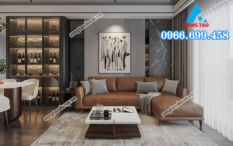 thiết kế nội thất chung cư hiện đại