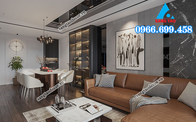 thiết kế nội thất chung cư 60m2