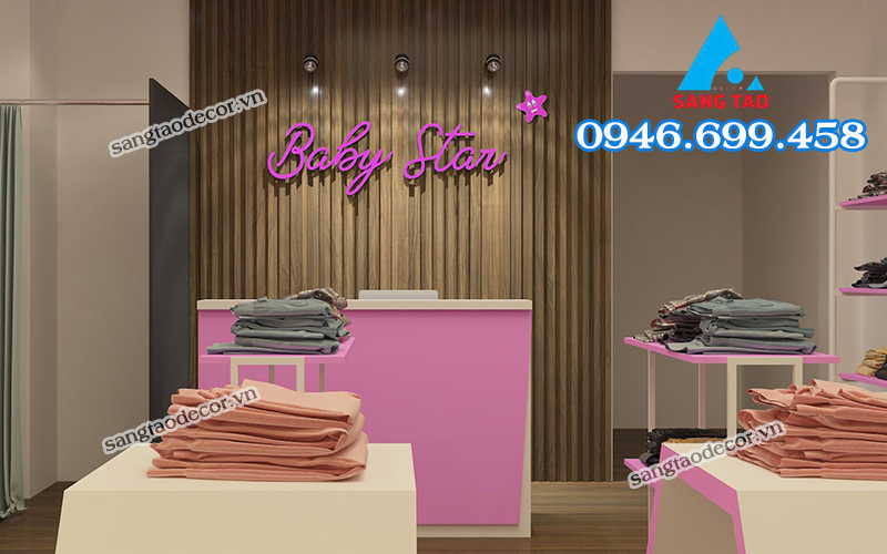 thiết kế thi công nội thất showroom 