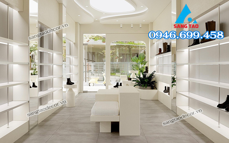 Dịch vụ thiết kế thi công nội thất showroom chuyên nghiệp