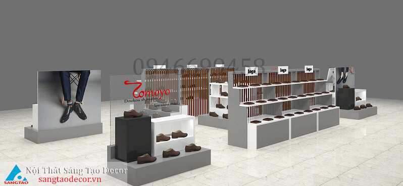 Thiết kế và thi công cửa hàng mẫu ToMoYo Vạn Hạnh Mall