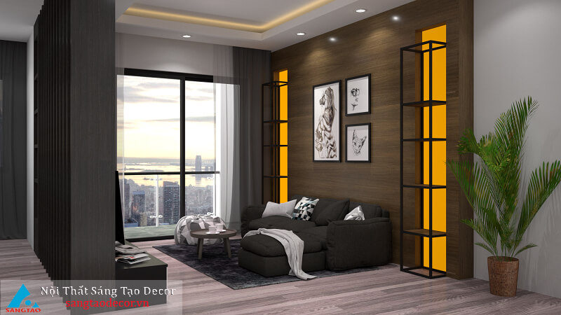 Thiết kế và thi công nội thất căn hộ RS6