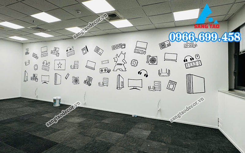 thi công nội thất văn phòng msi