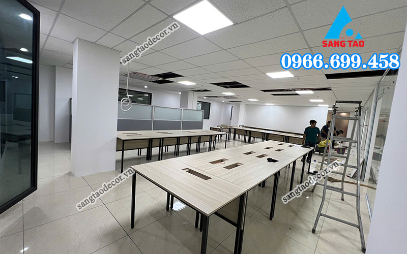 Dự án thiết kế thi công văn phòng Netco Post – TP.HCM