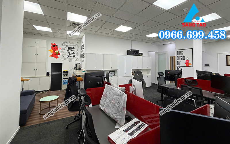 dự án nội thất văn phòng MSI Hà Nội 