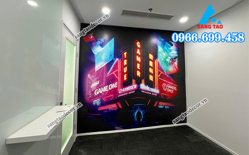 dự án nội thất văn phòng MSI Hà Nội 