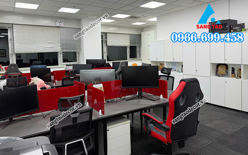 dự án nội thất văn phòng MSI Hà Nội 