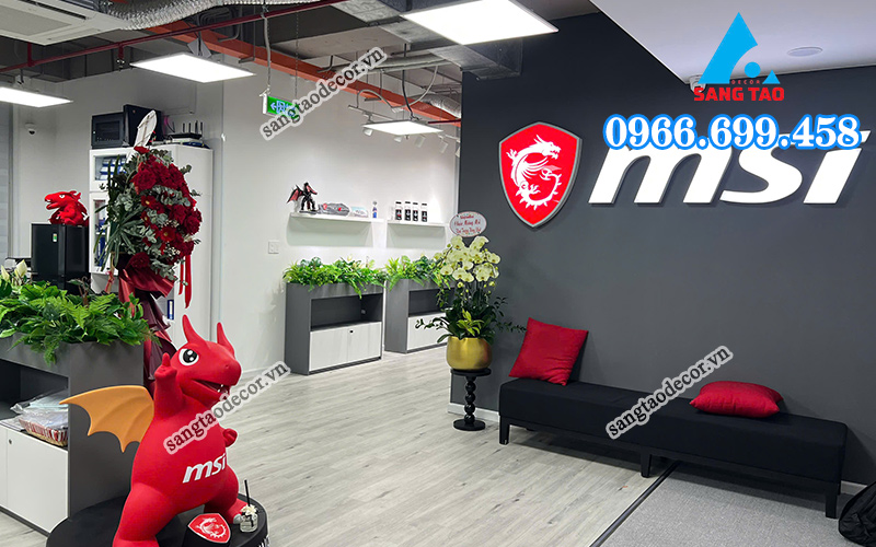 Dự án nội thất văn phòng MSI TP.HCM
