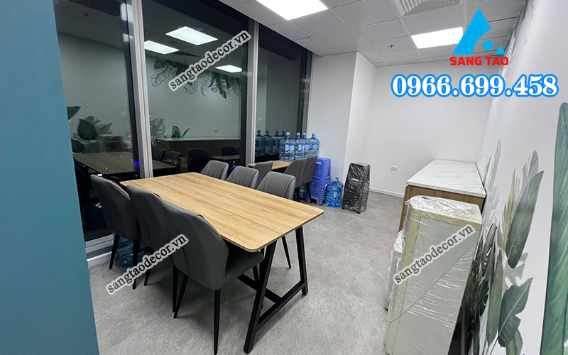 Thi công nội thất văn phòng Asus Hoàng Cầu Hà Nội 