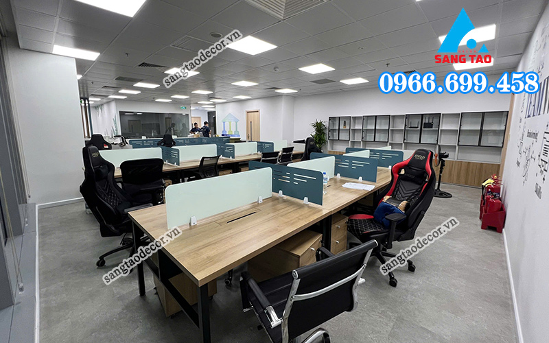 Thi công nội thất văn phòng Asus Hoàng Cầu Hà Nội 