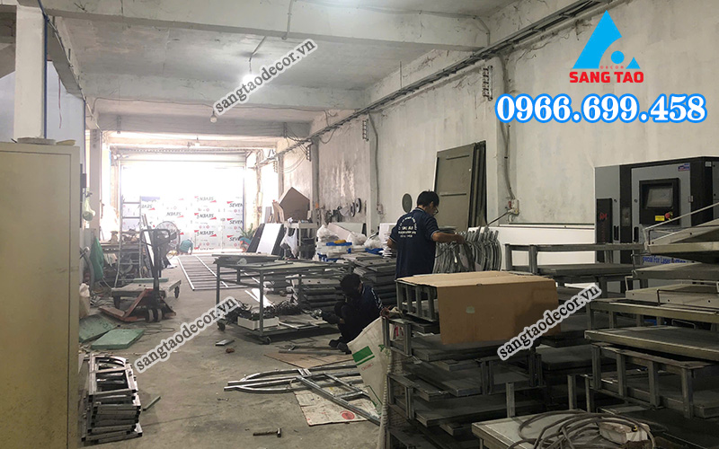 xưởng sản xuất gia công chữ inox uy tín